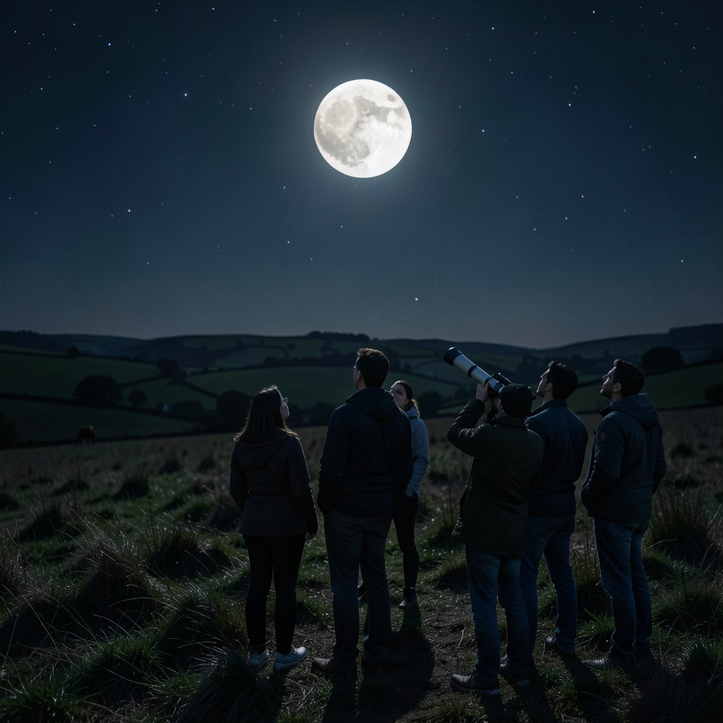 Sussex stargazers prepare for full Corn Moon visibility this weekend